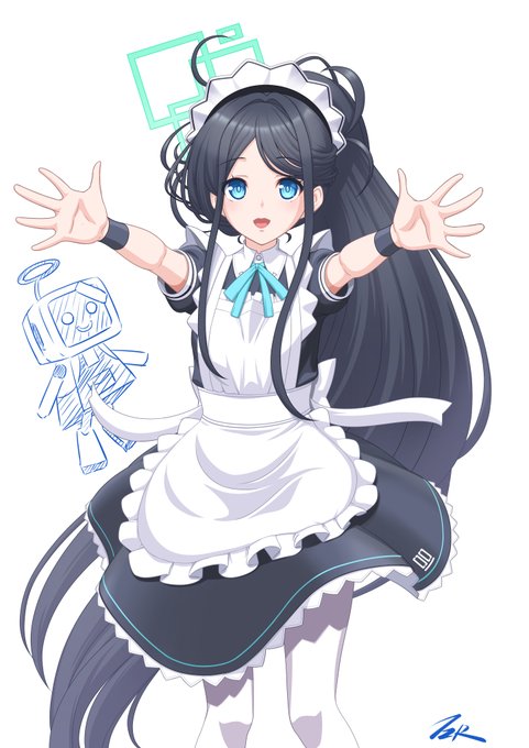 メイドアリスちゃん
#ブルアカ 