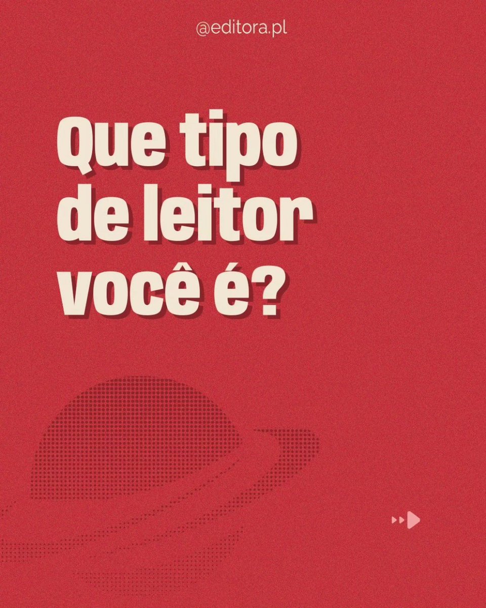 Editora_PL's tweet image. Olá Literários?
Todo leitor tem suas manias!
Os leitores da editora PL também.
Qual seu tipo de leitor?
O leitor que lê em qualquer hora e lugar;
O leitor que fica feliz em uma livraria;
O leitor que não sai sem carregar seus livros;