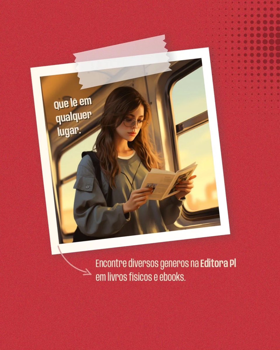 Editora_PL's tweet image. Olá Literários?
Todo leitor tem suas manias!
Os leitores da editora PL também.
Qual seu tipo de leitor?
O leitor que lê em qualquer hora e lugar;
O leitor que fica feliz em uma livraria;
O leitor que não sai sem carregar seus livros;