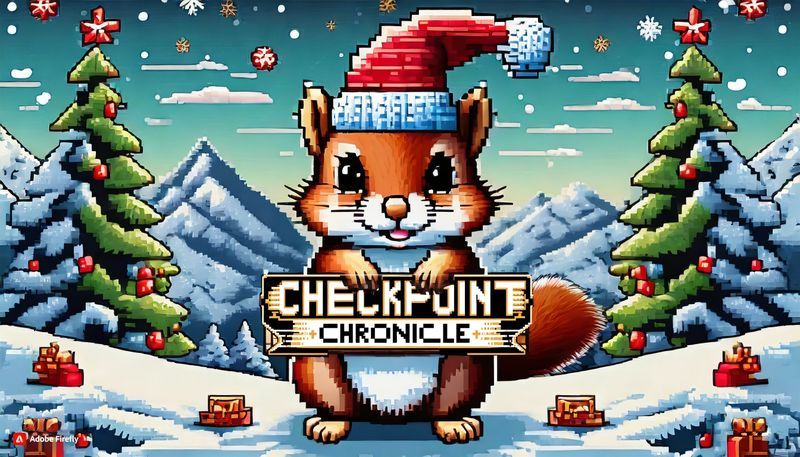 rmoff's tweet photo. 🧑🎨🖼️As well as the important question of content, is the equally (?) important question of cover art for this month's #CheckpointChronicle!
These were November and December's—what theme do we go for in January? Suggestions welcome 😄 https://t.co/jQZuSyVtTC
