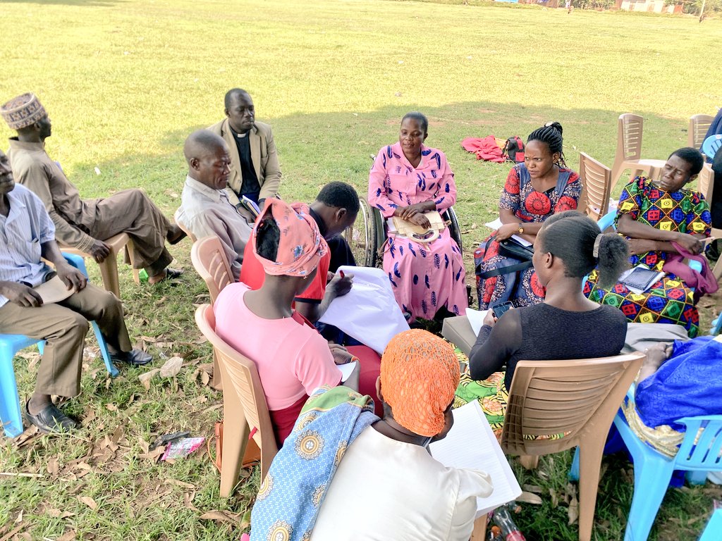 MajakiraSedrick's tweet photo. Teams have broken down into different groups in accordance to their parishes of implementation to highlight the challenges they are facing in elimination of SGBV in the communities and also come up with possible solutions plus action plans for the coming quarter. https://t.co/fJzAJIMXC3