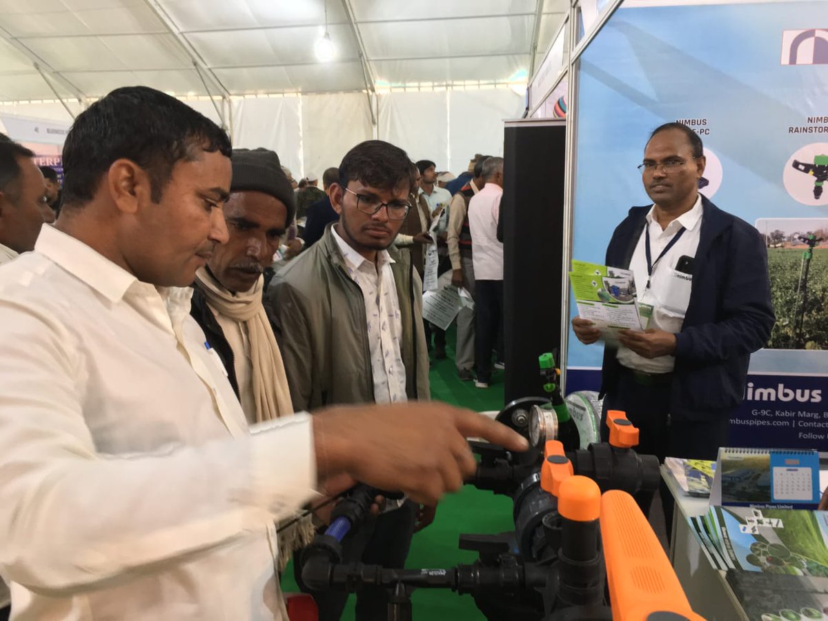 NimbusPipesLtd's tweet photo. 🌱 Exciting News from Team Nimbus! Join us at the 3-day Farm Tech Asia Exhibition in SKNAU, Jobner. 🚜✨

Mark your calendars for [21-23] and swing by our booth to explore the cutting-edge world of Micro Irrigation! 💧🌿 https://t.co/6Pf88UvLQB