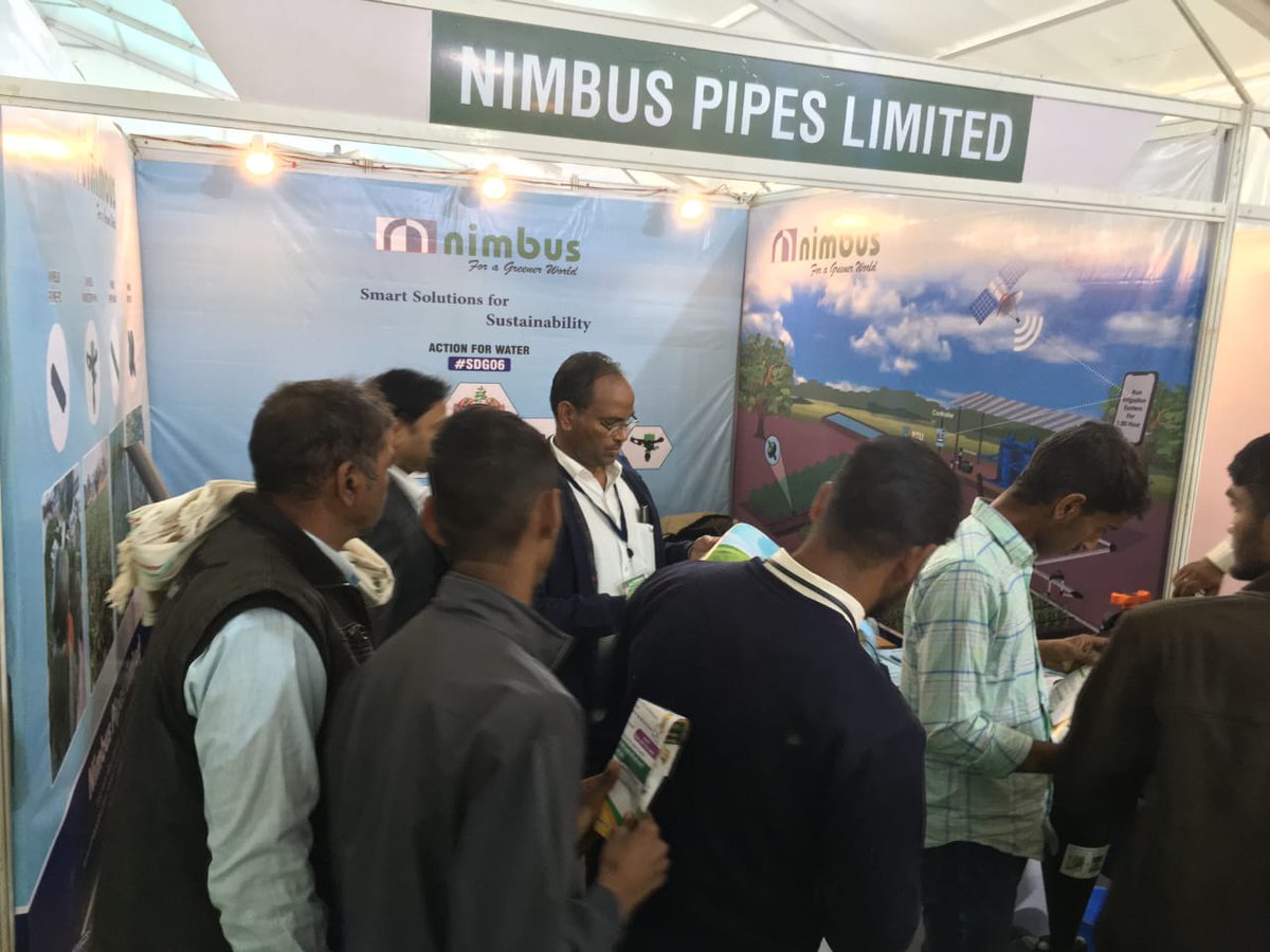 NimbusPipesLtd's tweet photo. 🌱 Exciting News from Team Nimbus! Join us at the 3-day Farm Tech Asia Exhibition in SKNAU, Jobner. 🚜✨

Mark your calendars for [21-23] and swing by our booth to explore the cutting-edge world of Micro Irrigation! 💧🌿 https://t.co/6Pf88UvLQB