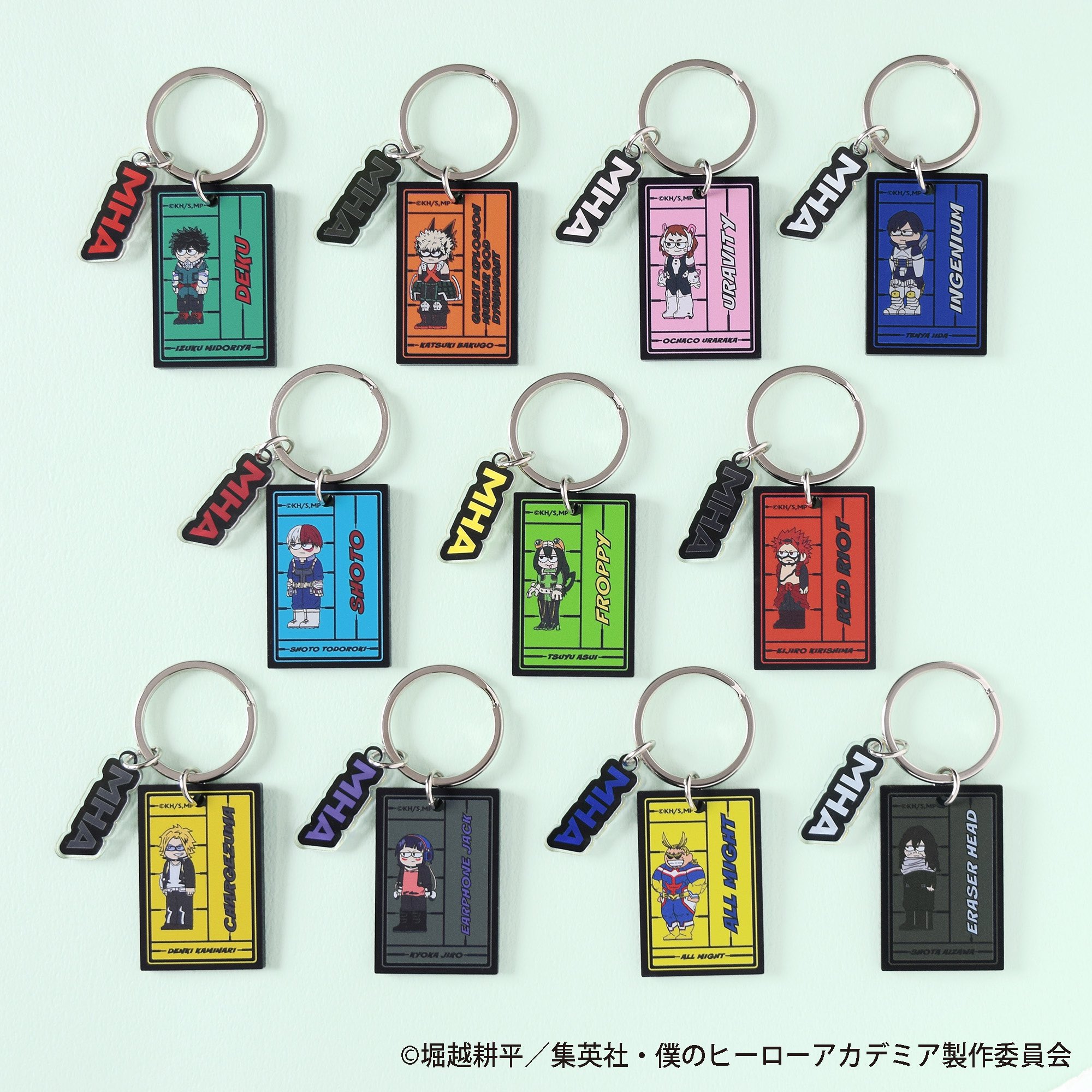 僕のヒーローアカデミア アクリルキーホルダー 僕のヒーローアカデミア トレーディングアクリルキーホルダー