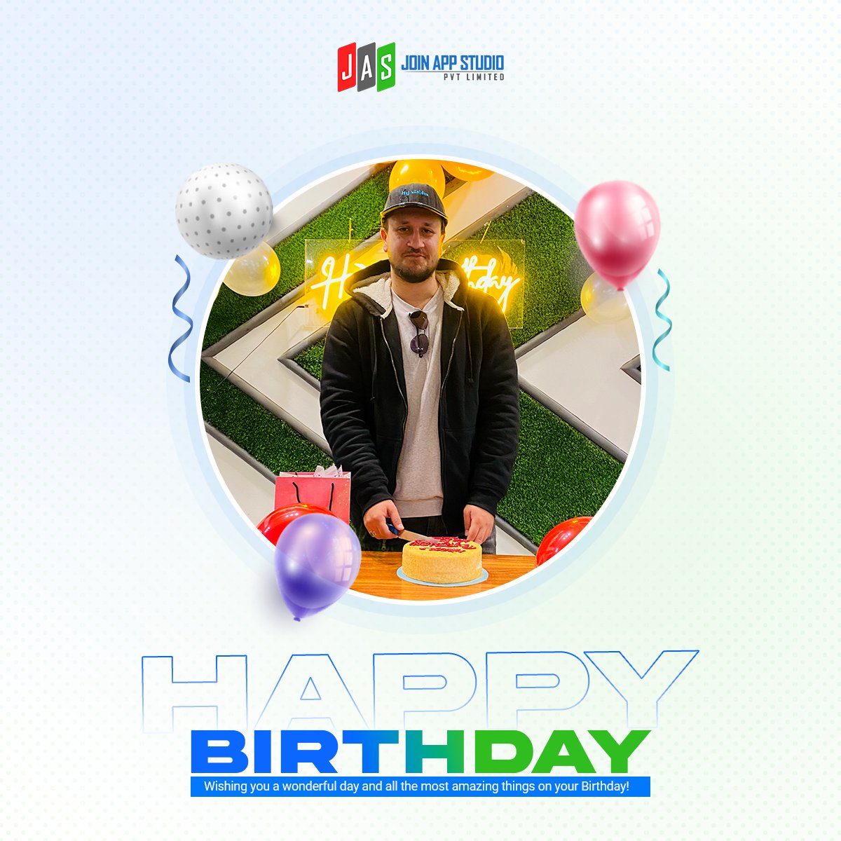 studio_join's tweet photo. On behalf of Join App Studio, we wish you a very happy birthday to our employees and sending them best wishes for much happiness in life.

#team #birthdays #celebration #growth #teamwork #jas #gamex #bitech #metexlabz https://t.co/TeSHa7AiL1