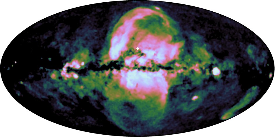 Only 9⃣ Days until #eROSITAdr1, the first data release of @eROSITA_SRG #xray #spacetelescope with dozens of stunning publications! Today we look back to the large-scale bubbles in the halo of our milky way, which were detected in december 2020. mpe.mpg.de/7540556/news20…