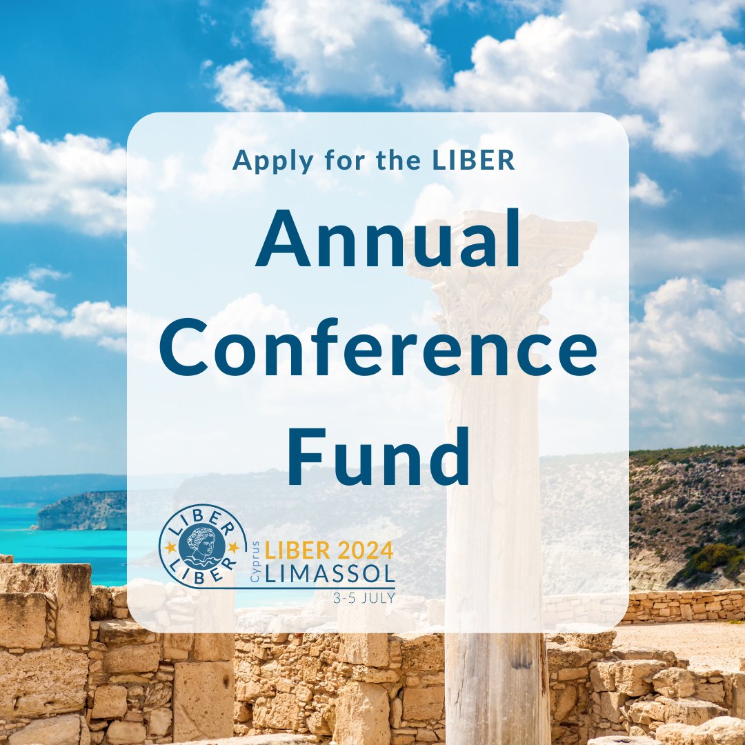 Did you know that a select number of participants can attend the @LIBEReurope Annual Conference free of charge? The Conference Fund was set up to support attendees from countries including #Greece, #Serbia & #Croatia. Could you be eligible? Find out: ow.ly/illl50Qsx6g