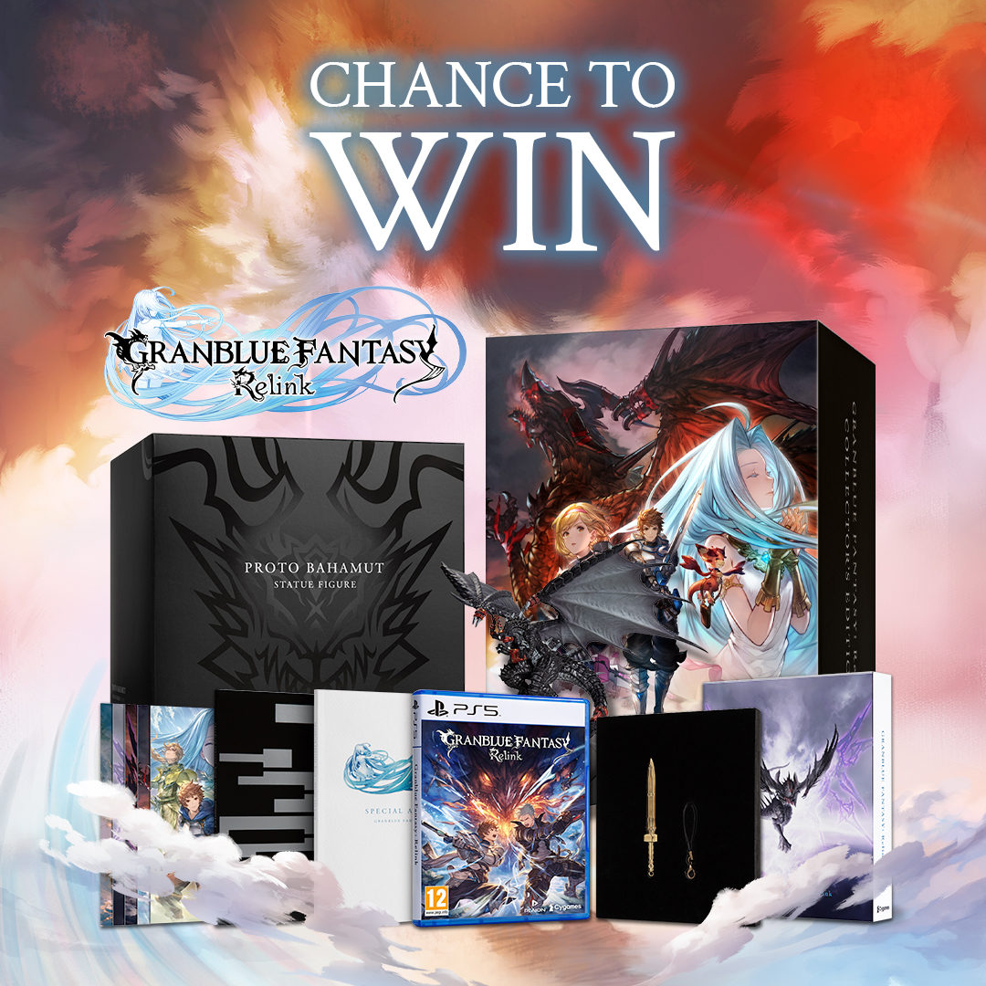 GAMEdigital's tweet image. Our next #Japanuary 🇯🇵 giveaway is a Granblue Fantasy: Relink Collectors Edition for the PlayStation 5! 🎮✨

To be in with a chance to #WIN:
🔄 Repost this
👥 Tag a friend!
👋 Follow us!

T&amp;amp;Cs apply: bit.ly/3gm66Mx?utm_so…
Ends: 11:59am GMT 29/01/24