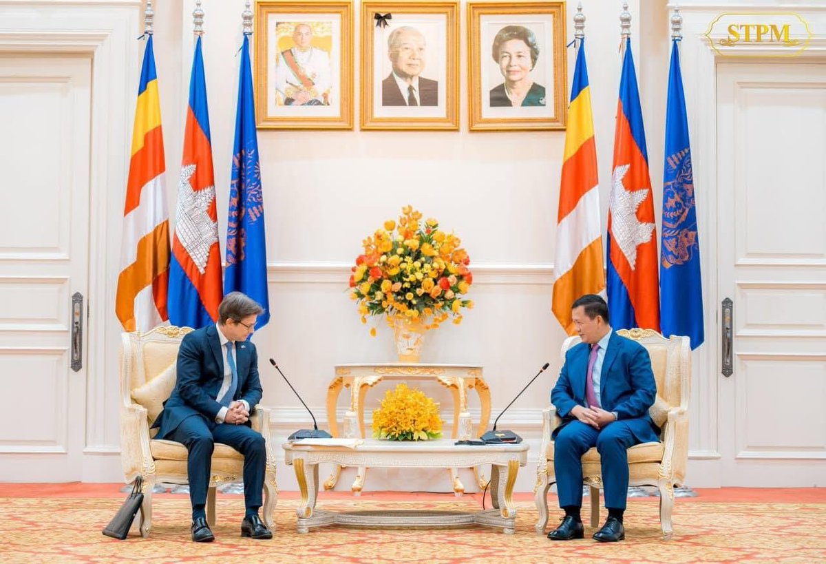 Appreciated the exchange today with PM Dr Hun Manet. A good discussion  on bilateral and regional issues, economic resilience &amp; growth, health, education, jobs, security and defence, democracy, ASEAN cooperation and more.