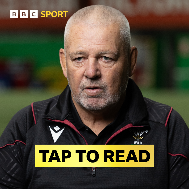 BBCSportWales's tweet photo. Warren Gatland has warned the rest of the Six Nations to write off Wales "at your peril" and believes his youngsters are good enough to win the title 🏉