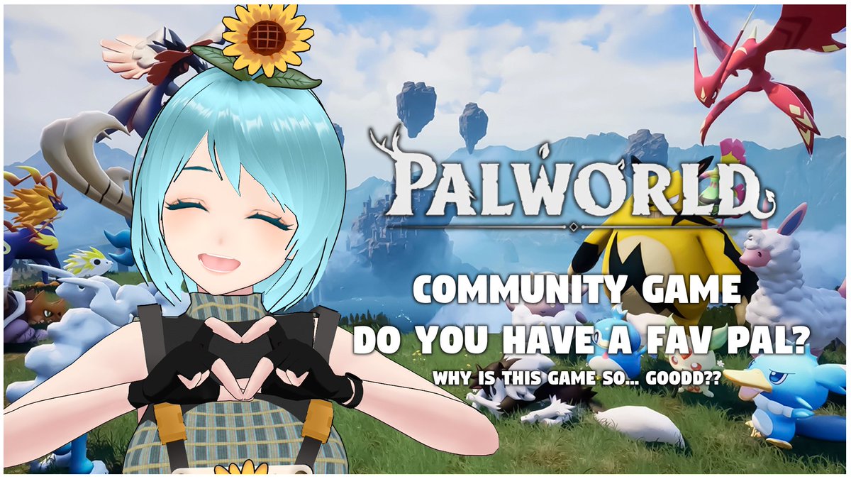 Yui53591329's tweet image. Tonight!! Time to explore and have fun in Palworld!
Let&apos;s play and talk about the game~
🌻portal: youtube.com/live/Hwo7v8vgQ…

#yuiisprettyflower #palworld #communitygame