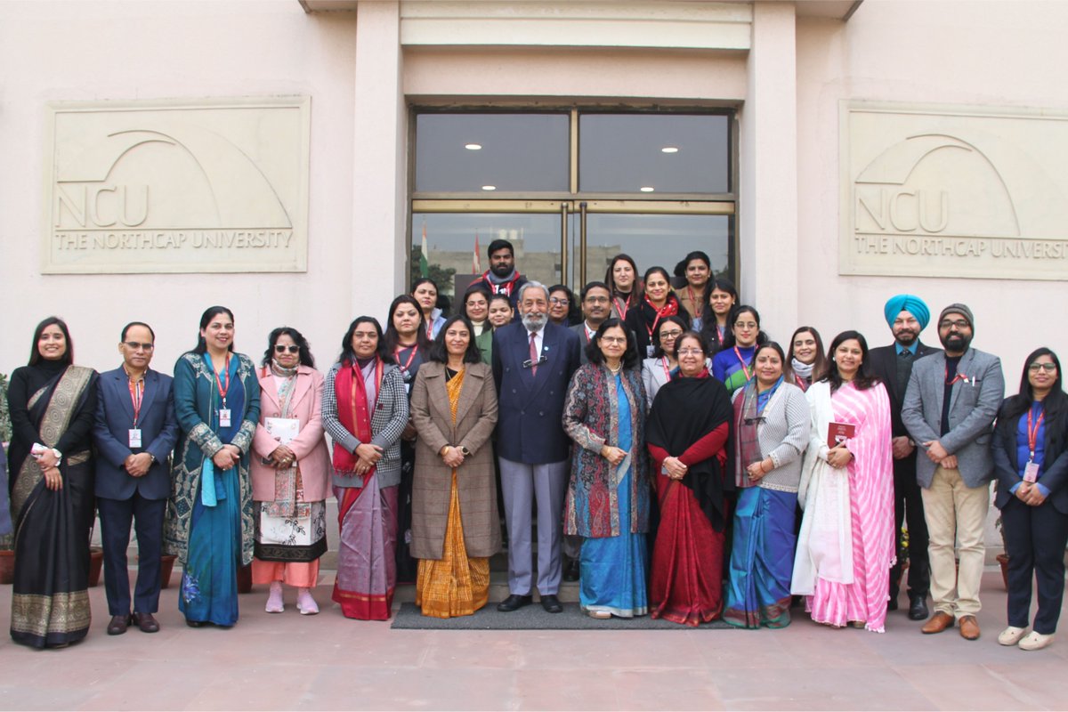 NorthCap_Univ's tweet photo. Session I of the Principals' Conclave convened successfully at The NorthCap University on January 20, 2024, focusing on the theme 'National Education Policy (NEP) and National Curriculum Framework (NCF): Making Schools Future Ready.'
#NEP #NCF #PrincipalsConclave #NCU https://t.co/HWbJcax7KM