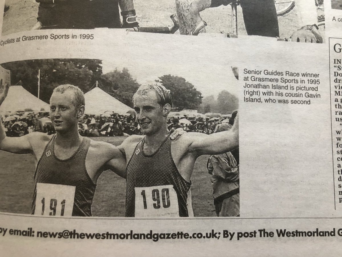 The legendary Island cousins. #spellcheck #fellrunning #grasmeresports