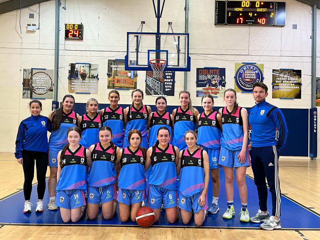 Largy College Official (@largyofficial) on Twitter photo All Ireland Semi Final here we come!!
Well Done to our U19 Girls Basketball team who beat Portmarnock 40-17. On to route to Tallaght Stadium for semi final at 3 <a href="/BballIrl/">Basketball Ireland</a> All Ireland Semi Final here we come!!
Well Done to our U19 Girls Basketball team who beat Portmarnock 40-17. On to route to Tallaght Stadium for semi final at 3 <a href="/BballIrl/">Basketball Ireland</a>