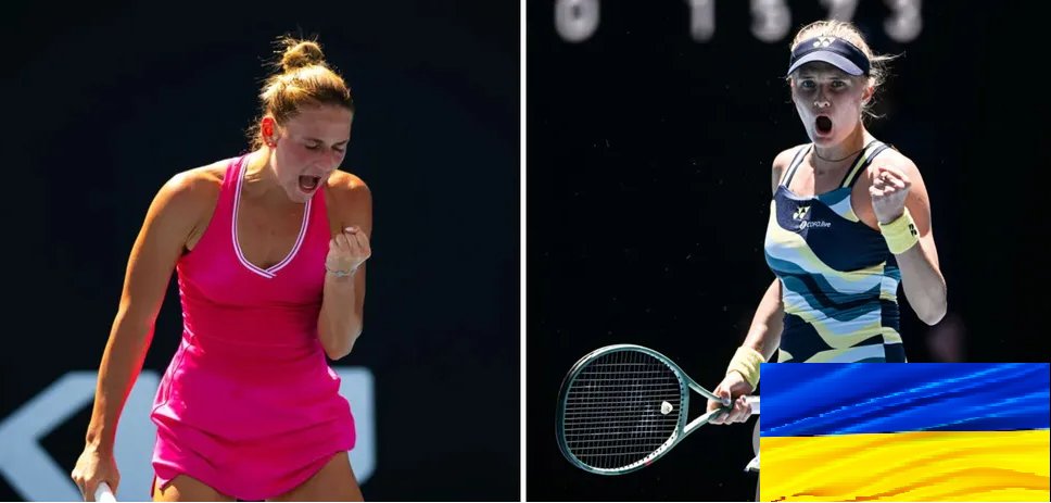 КАЖДАЯ ЧЕТВЕРТАЯ- УКРАИНКА
Впервые в истории женского тенниса сразу 2 наши соотечественницы будут представлены в 1\4 Большого шлема. Киевлянка Костюк и одесситка Ястремская попали в 8-у сильнейших на #AusOpen (2 украинки, 2 чешки и по 1-й представительнице от США, КНР, 404,404+).