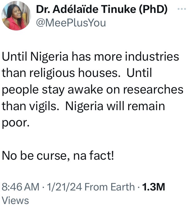 instablog9ja's tweet image. Curse or Facts ?⬇️