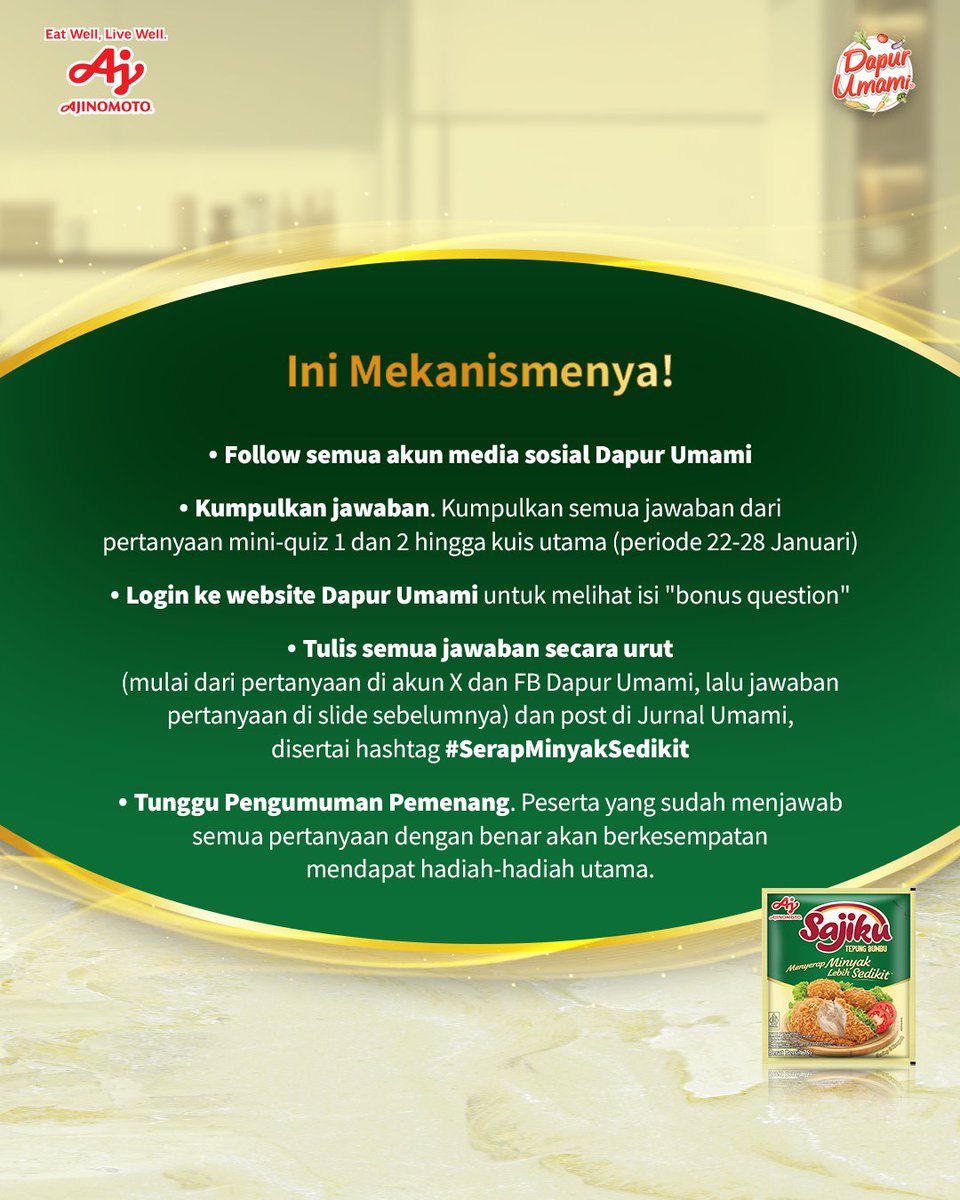 Dapur Umami tweet media