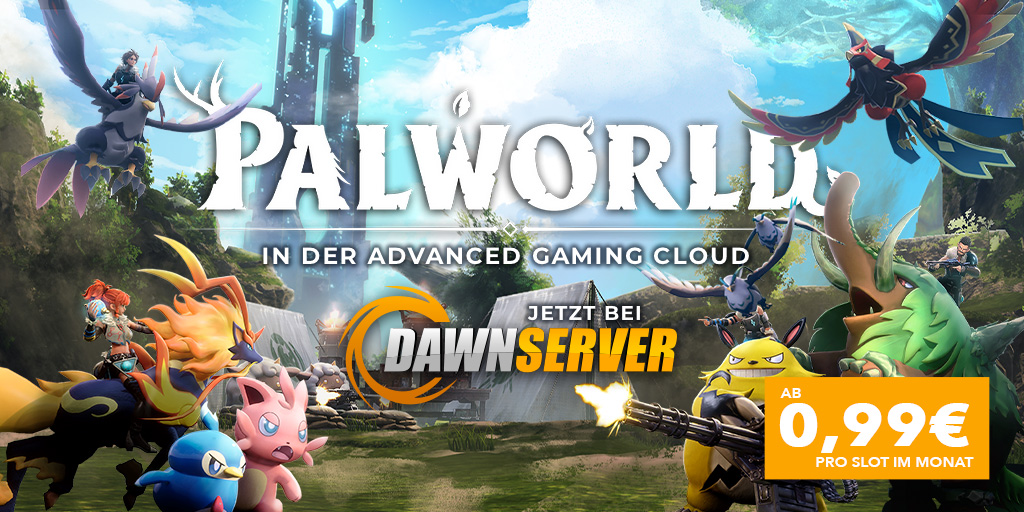 🎮 Stürzt euch ins Abenteuer von #Palworld mit uns! 🌈 Erschafft eure eigenen  Kreaturen und erkundet eine Welt voller Möglichkeiten! 🚀 Sichert euch jetzt euren Serverslot für nur 0.99€ auf dawnserver.de und taucht ein in grenzenlosen Spielspaß! 🎉 #Gaming