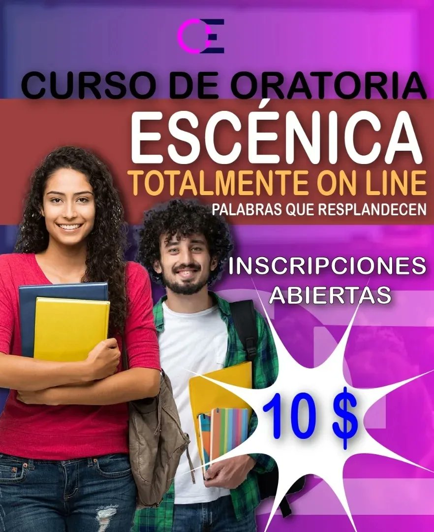 Este curso está dirigido a todo aquella persona que desee transformar su realidad desde la oratoria. Más info al Whatsapp 04125951326