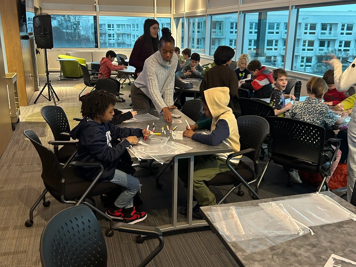 “Lower School students at The Howard School celebrated MLK Day with action! They learned about basic needs, donated hygiene items, and made 50+ baby kits for moms in need. #HelpingMamas #BabySupplyBankGA #HMATL #MLKDay #FunService #TheHowardSchool #VolunteerATL