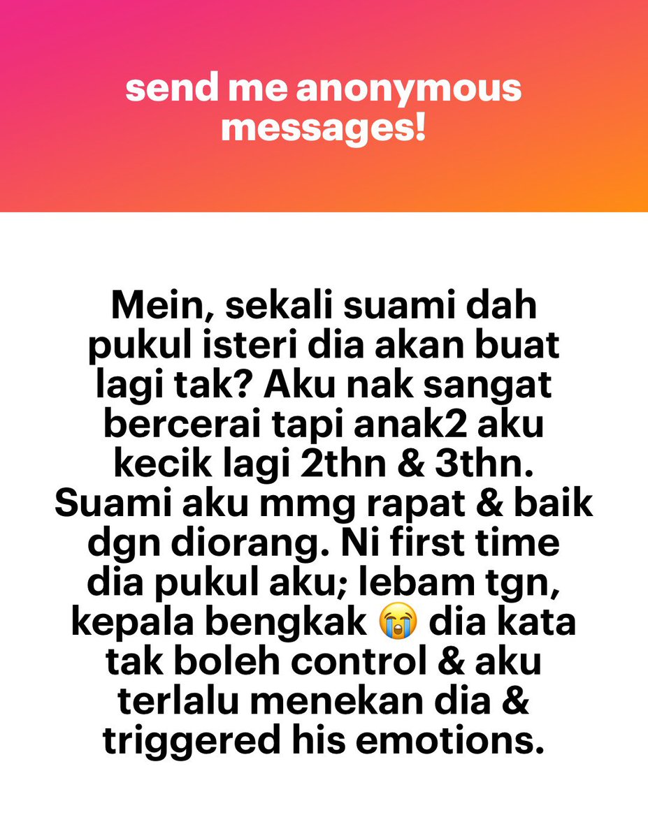 meinmokhtar's tweet photo. Kak cabar dia ek suruh pukul? Bukan boleh percaya sangat perempuan manipulative ni. https://t.co/8bu2AvEKiY