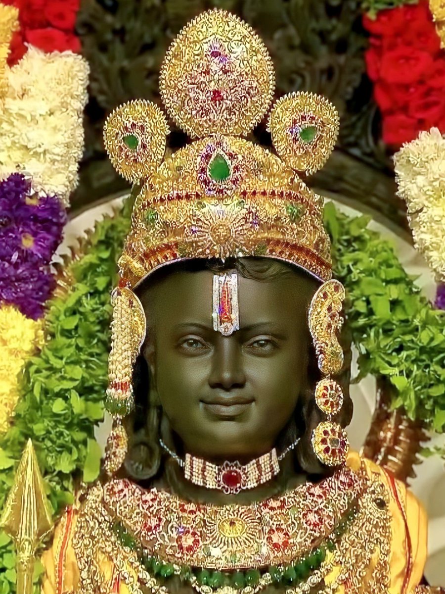 Anirudh_Astro's tweet photo. Auspicious wishes to all Sanatanis on the great day of #RamMandirPranPrathistha.

रामो विग्रहवान् धर्मस्साधुस्सत्यपराक्रमः।
राजा सर्वस्य लोकस्य देवानां मघवानिव।।

Retweet #JaiShriRam https://t.co/OfqYFfByFI