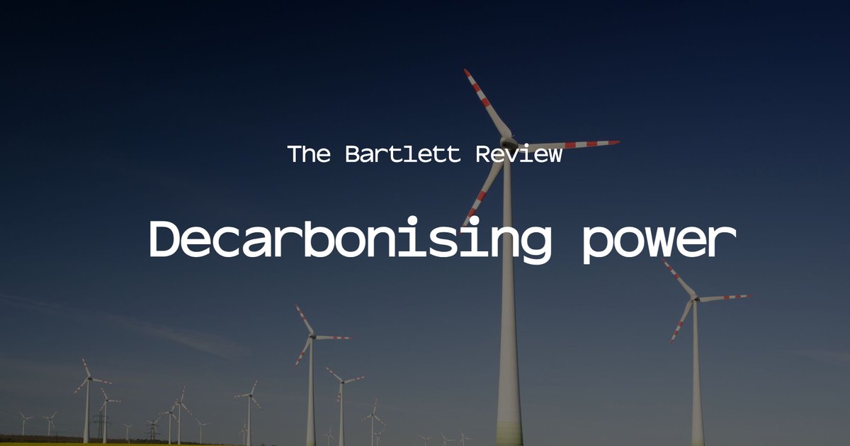 The Bartlett (@thebartlettucl) on Twitter photo “At its core, we still have an electricity system basically designed for the last century, and it is not going to work in the years and decades to come.”
Read #TheBartlettReview article by <a href="/MichaelGrubb9/">Michael Grubb</a> on decarbonising the UK electricity market: bartlett-review.ucl.ac.uk/decarbonising-… “At its core, we still have an electricity system basically designed for the last century, and it is not going to work in the years and decades to come.”
Read #TheBartlettReview article by <a href="/MichaelGrubb9/">Michael Grubb</a> on decarbonising the UK electricity market: bartlett-review.ucl.ac.uk/decarbonising-…