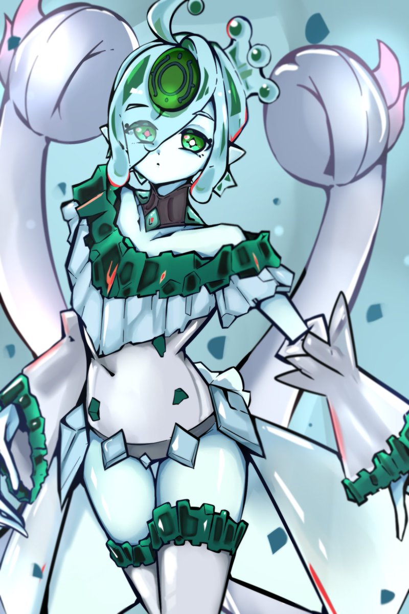 Icejade Aegirine Gymir.

#Yugioh #OCGファンアート #遊戯王OCG