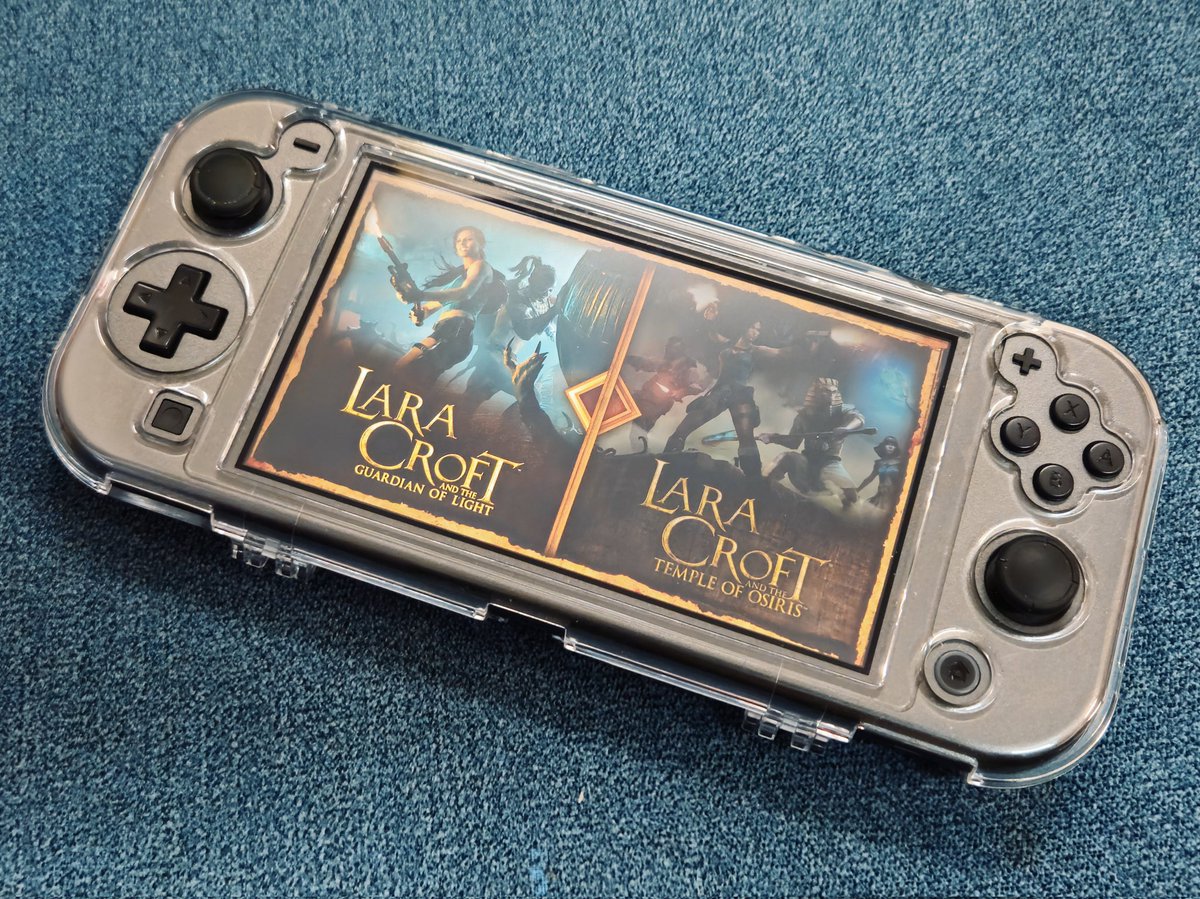 YoSoyeMJay's tweet photo. In the meantime... 
#TheLaraCroftCollection #NintendoSwitch https://t.co/VY6ltVTBWs