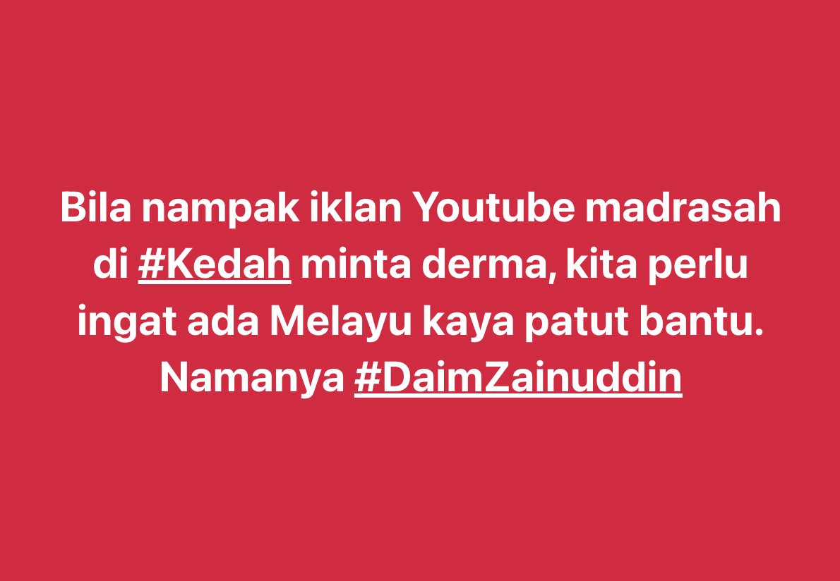 #TaxTheRich
#DaimZainuddin
#Kedah 
#KedahSerataRata