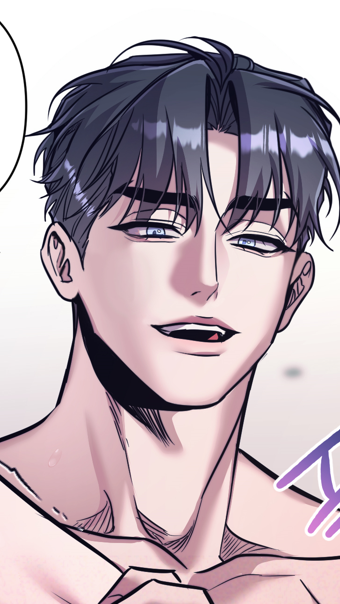 「허상의 낙인 15화가 업로드 되었습니다~ [KR] [UN][ES] [UN」|down / 강뿌콘のイラスト