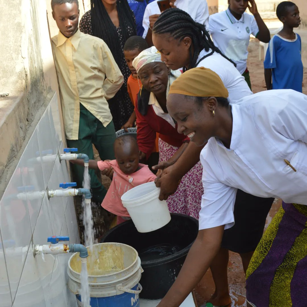 Conserving water 💧💧💧 is everyone's responsibility. Let's help achieve a world where there's access to clean water 💧. <a href="/taste_safewater/">TASTE</a> 
#cleanwaterforall #sanitation #hygiene