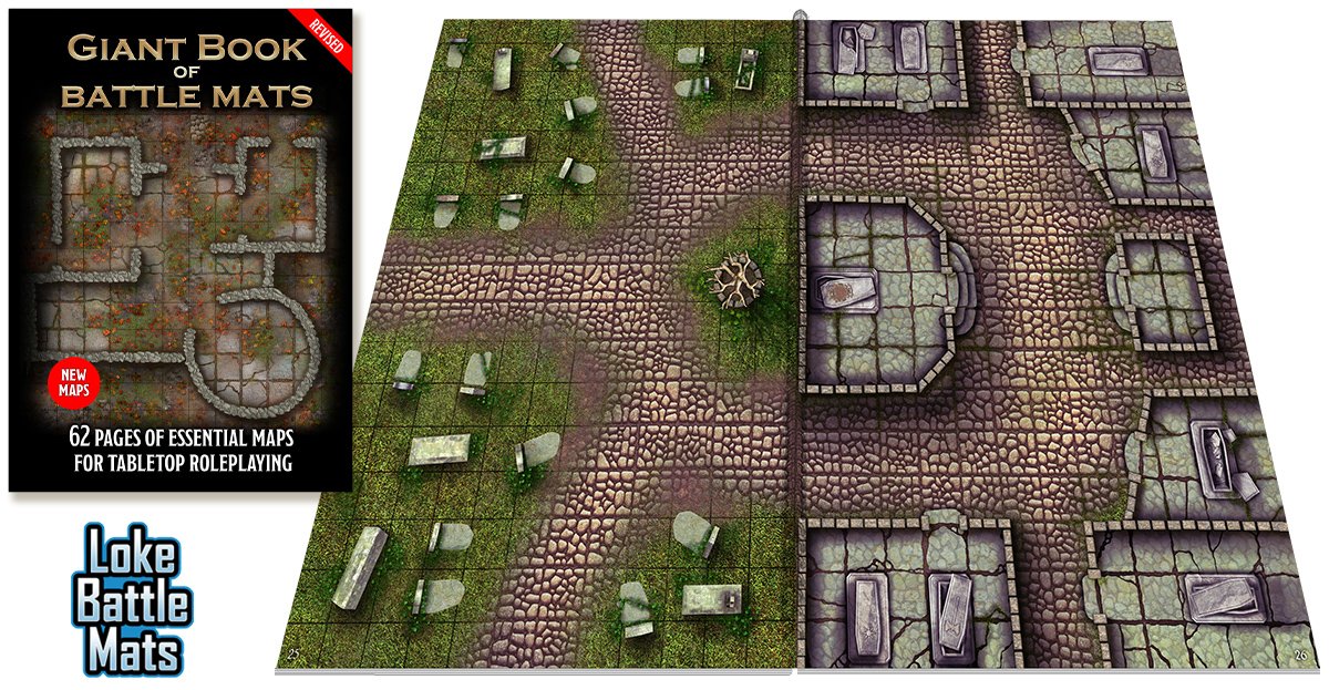 All new maps from Loke Battle Mats go live on Kickstarter May 24! - BoLS  GameWire