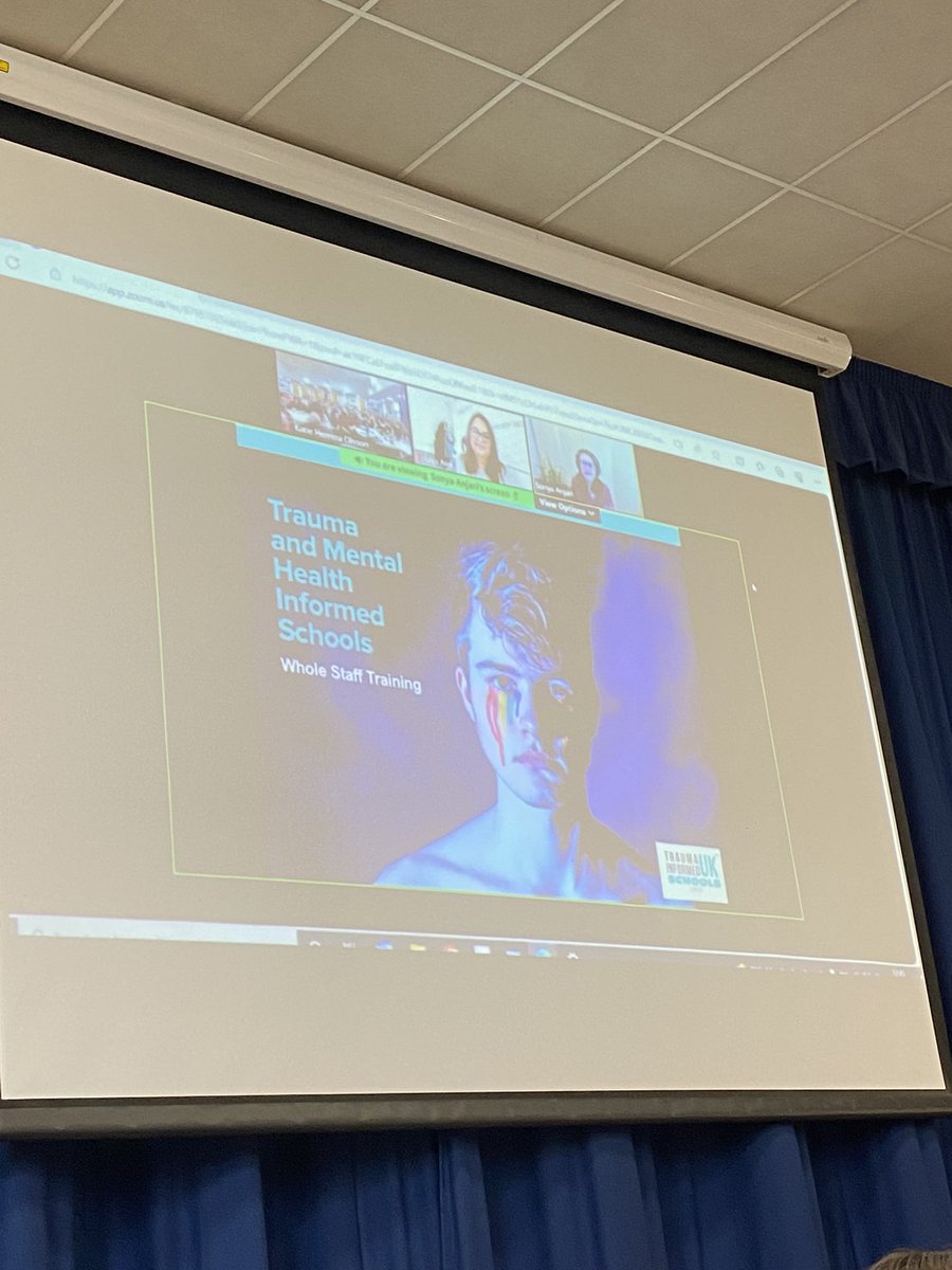 Starting our Trauma and Mental Health informed training. Excited to be part of this! <a href="/TheManorAcademy/">The Manor Academy</a>