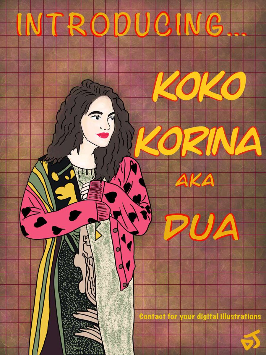 DuaJaved7's tweet photo. Introducing myself as Koko Korina, a digital illustrator.
Follow and DM for your customise illustrations❤️
https://t.co/EFY3NFc8b3

#digitalart #illustration #digitalillustration #art #painting https://t.co/PId3nDNquz
