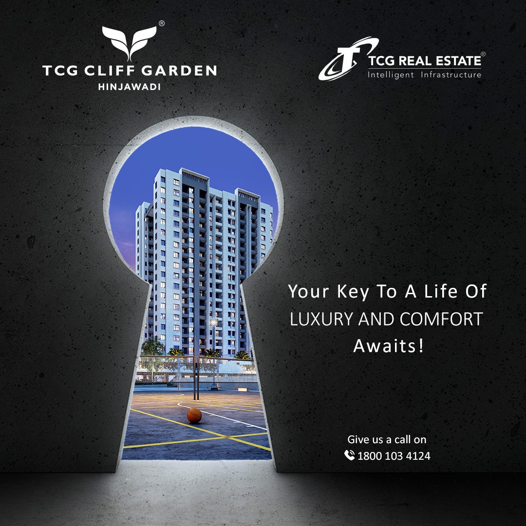 Give us a call!

#LuxuryLiving #ModernAmenities #TCGCliffGarden #Pune #Hinjawadi #FlatsInPune #PuneRealEstate #HinjewadiGem