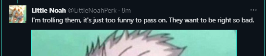 Izublah's tweet photo. @LittleNoahPerk @Exicide_ @SarkBM_ Ah, you're just trolling. Gotcha, so you're just lying about what it says. Good to ignore then. https://t.co/zRroMhfz4U
