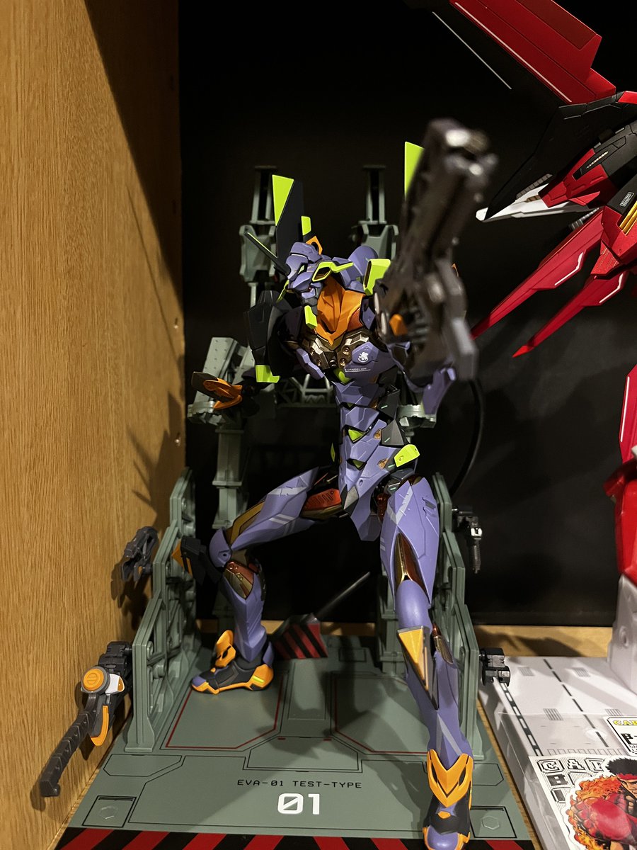SugarMadmax's tweet image. もう最高！
#MetaBuild
#エヴァンゲリオン初号機
#エールストライクガンダム