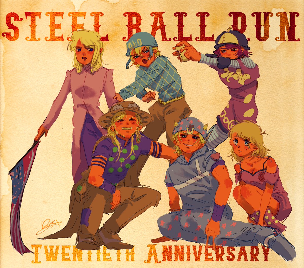 394ever_420's tweet photo. SBR20周年!! 
#jjbafanart https://t.co/ikdwxCL8DE