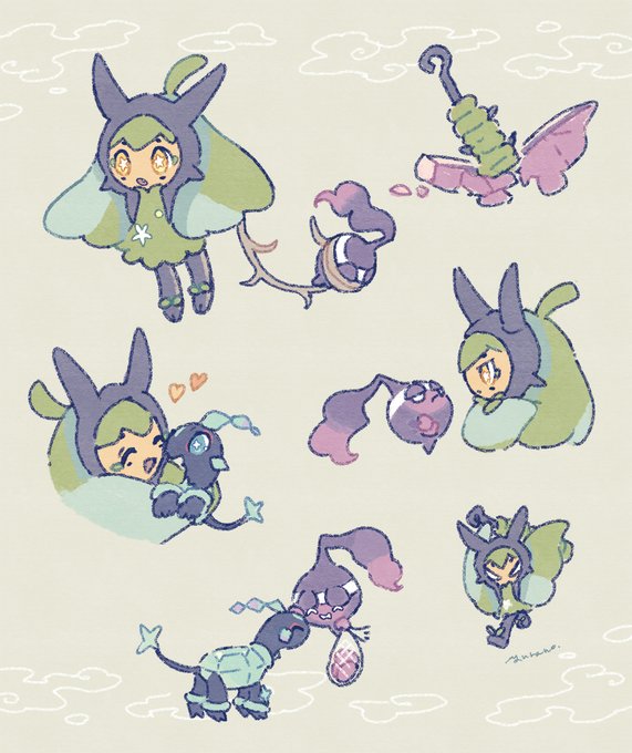 「holding pokemon」 illustration images(Latest｜RT&Fav:50)｜2pages
