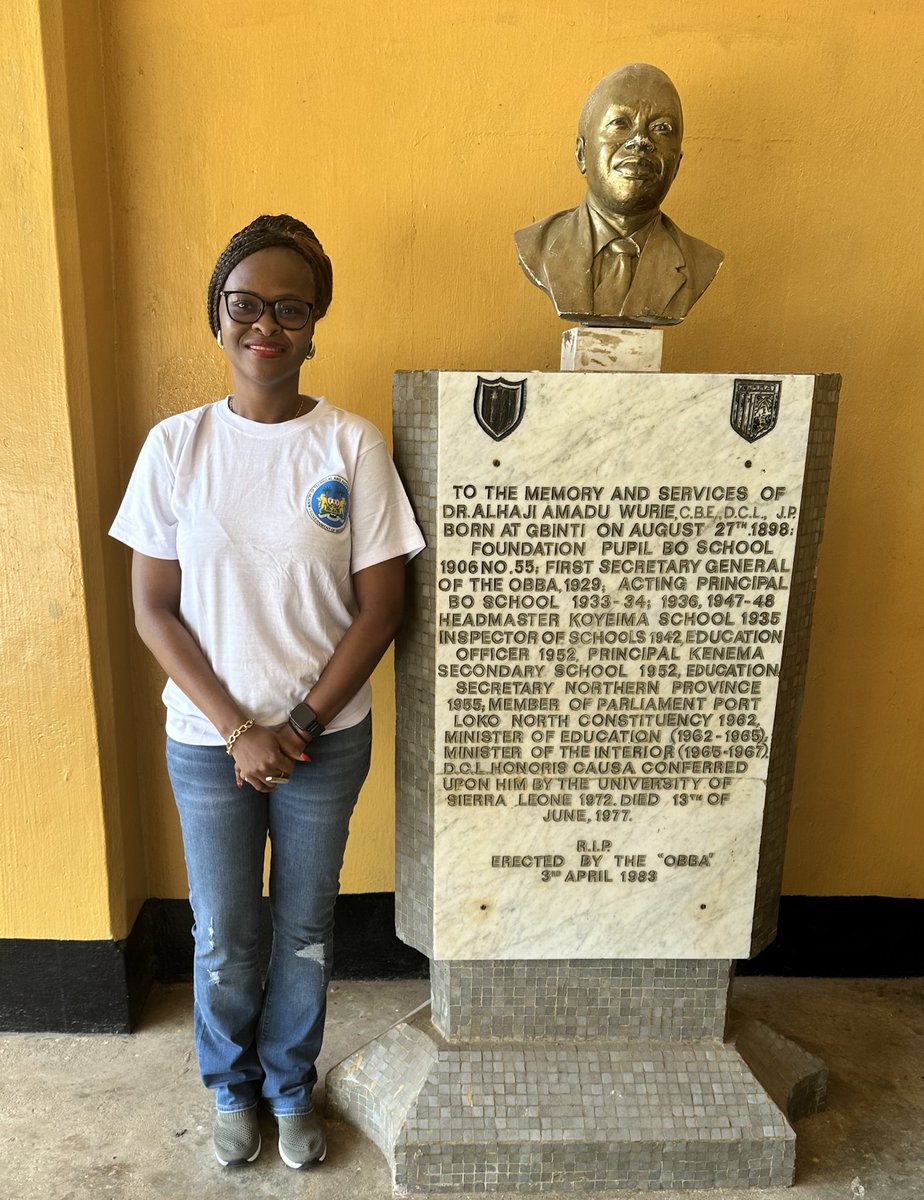 Haja Ramatulai Wurie, PhD (Mrs Kamara)🇸🇱 tweet media