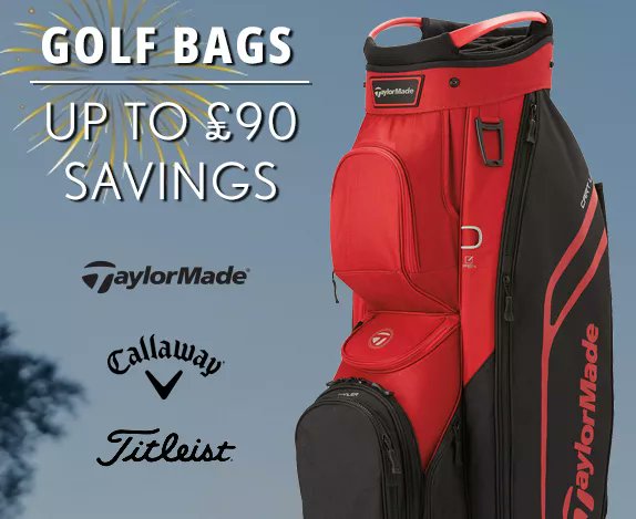 GolfOnline's tweet image. 🏌️‍♂️ Bag a great deal on your next golf bag! Save up to £90 on top brands like TaylorMade, Callaway, and Titleist🎒 

Carry your clubs in style without breaking the bank! ⛳️ 

SEE ➡️ shorturl.at/pDQ27

#GolfBagSale #TopGolfBrands #SaveOnGolf