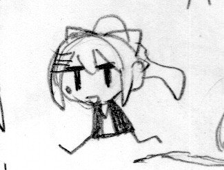 書き足したものと下書き。なるべく下書きに下書きに従いました。