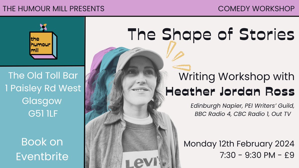 Got a story to tell? Whether you’re preparing for your first stand-up set, a full solo hour, or writing something completely different, the brilliant <a href="/heatherjross/">Heather Kondak Ross</a> will help you understand the Shape of Stories.

🃏 Book now! 👉 eventbrite.co.uk/e/805894731837…