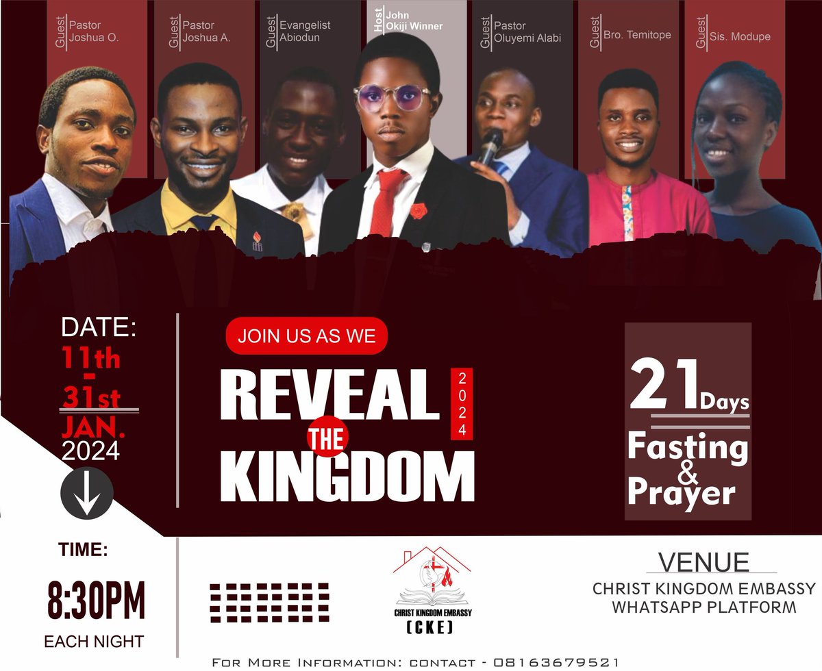 You can still be a part!
#Bitcoin
#DLconversations
<a href="/John_Winner_/">Jesus Addict</a>
@ChristEnvoys
#ChristKingdomEmbassy
#CKE
#GodIsHere