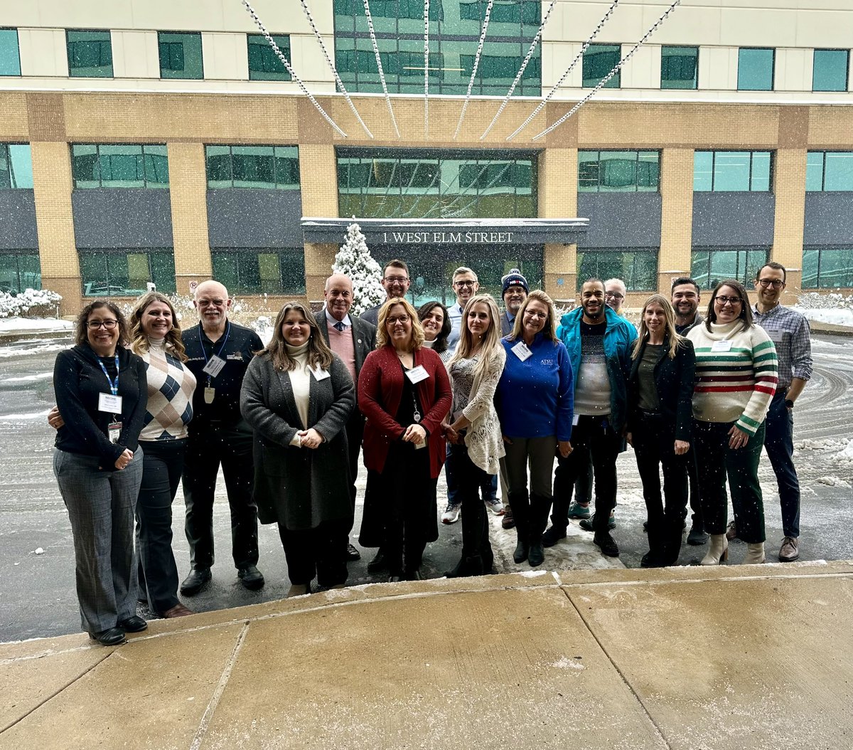 Fun in the snow and #DOproud to work with great colleagues from across the country preparing for #C3DO for #osteopathic clinical skills assessment! @ATSU_news @MarianUniv @TCOM_UNTHSC @mwuazcom @RowanVirtuaSOM @acheedu @campbell__med @unetweets @AACOMmunities @AOAforDOs @NBOME