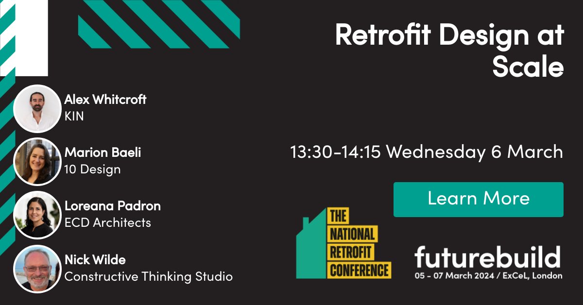 Alex Whitcroft (@alexwhitcroft) on Twitter photo I'm speaking at FutureBuild & the National Retrofit Conference on "Retrofit Design at Scale" with <a href="/Archima/">marion baeli</a> <a href="/loreanap/">Loreana Padron</a> & Nick Wilde. 13:30 - 14:15 on Wed 6 March on the Retrofit Stage at ExCel London. #Futurebuild2024 #NationalRetrofitConference24 #retrofit invt.io/1txbcsgsphg I'm speaking at FutureBuild & the National Retrofit Conference on "Retrofit Design at Scale" with <a href="/Archima/">marion baeli</a> <a href="/loreanap/">Loreana Padron</a> & Nick Wilde. 13:30 - 14:15 on Wed 6 March on the Retrofit Stage at ExCel London. #Futurebuild2024 #NationalRetrofitConference24 #retrofit invt.io/1txbcsgsphg