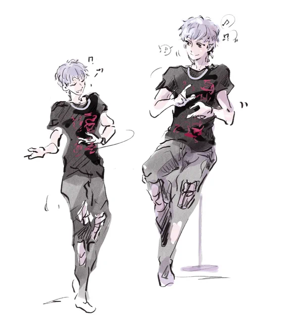 めっちゃ踊るやん・・・・・・すっっき・・・・・楽しそーにOPやEDの手の振りをしてて、たまらんすぎてグーを握りしめてしまいました。キレッキレだったな。。。。 