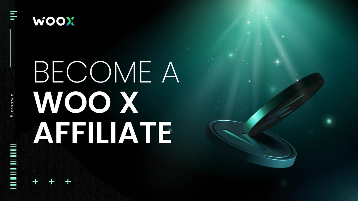 Hey woo family,it´s been a while since last thread,but I´ve returned better than I was.
Today we are diving into the world of opportunities with the <a href="/_WOO_X/">WOO X</a>  affiliate program!  Join us on a journey of success and start earning today.
#WOOXAffiliate @WOOcommunity_ES
(1/5)🧵👇🏼