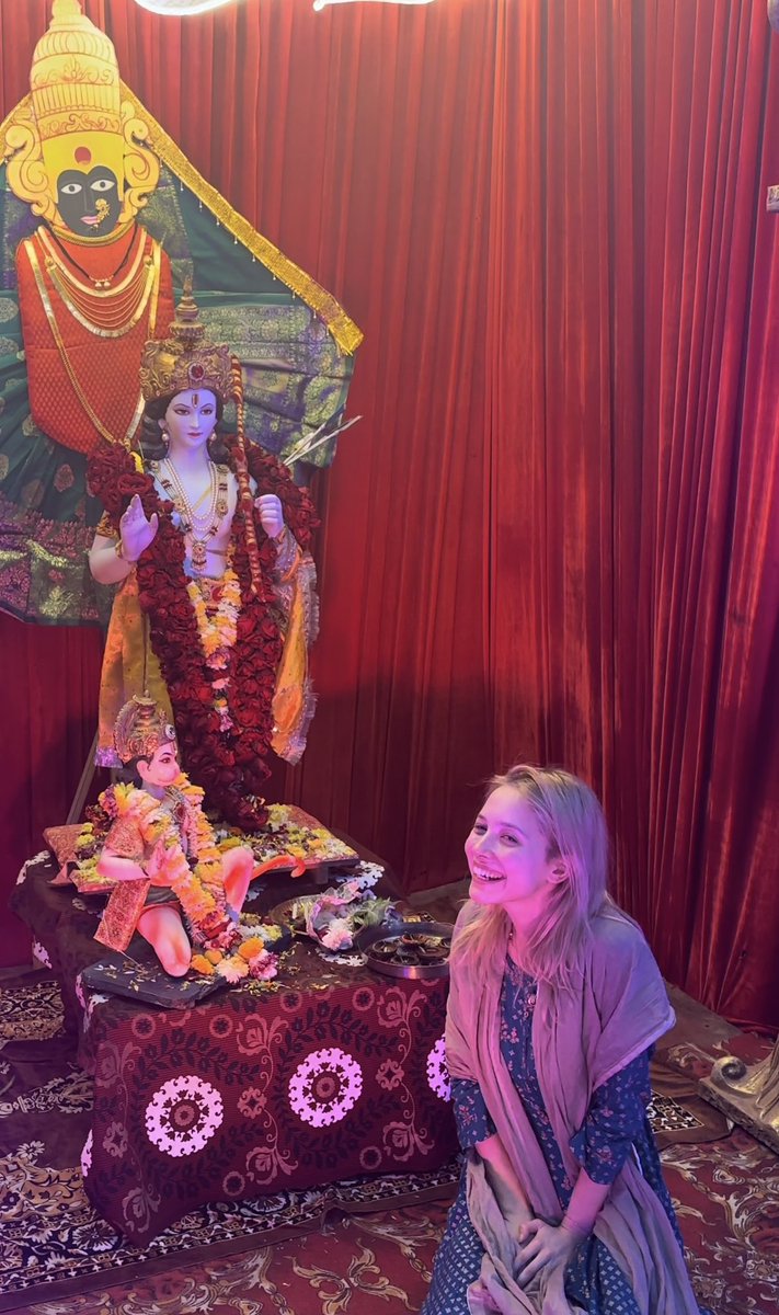 ChugMarie's tweet photo. Incredible day! Jai Shree Ram ♥️ https://t.co/OvHIPbqqqK